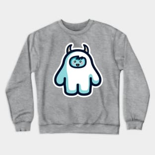 Kawaii Cute Abominable Snowman Yeti Crewneck Sweatshirt